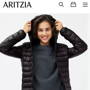 TNA / Aritzia Botanie Long Puffer
